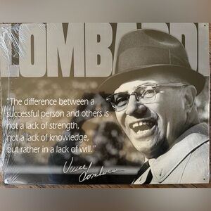 Vintage Style Black & White Motivational Poster - 'Success' Quote